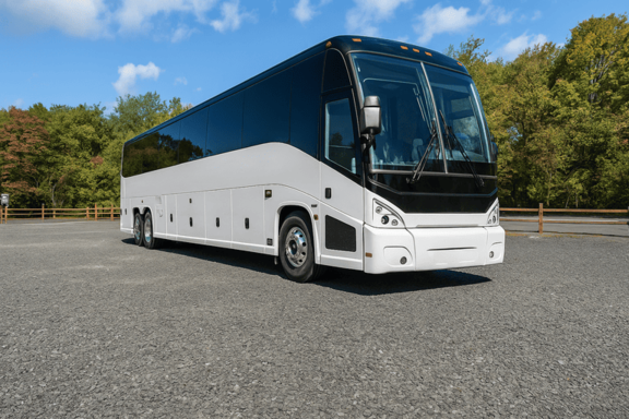 Charter Bus Rental Everett 56 Passenger Charter Bus